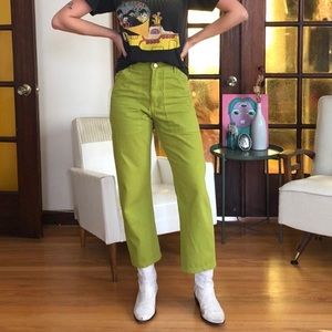 Big Bud Press Work Pants in Gross Green size XS